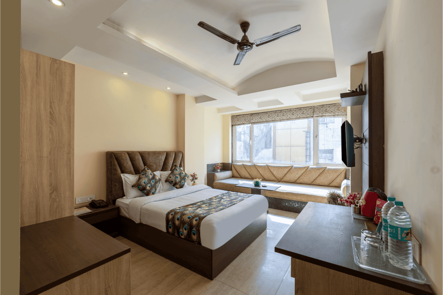 Premium Suite Interior at Mayur Assam Hotel New Delhi